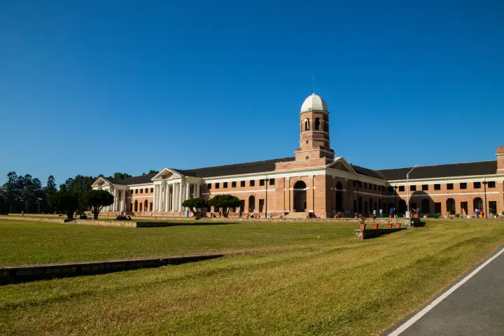 The brick Forest Research Institute building