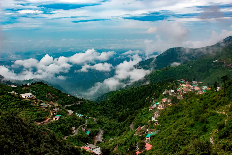 Dehradun seen from the ridge